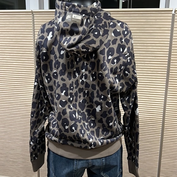 Nike Sportswear Club Fleece Fierce Leopard Men's Hoodie Size Medium - Picture 5 of 10